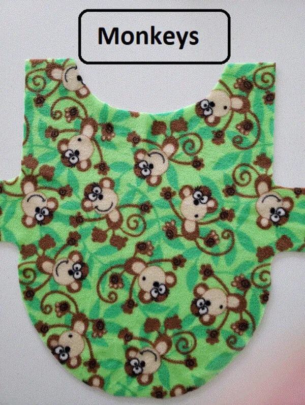 Col. Potter Fleece Sweater w/Hook & Loop Tummy Tab & REINFORCED leash slot - Image 18