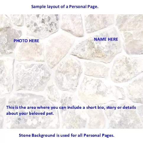 personal page store example