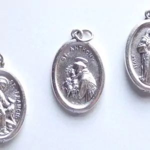 For Your Pet - SET OF THREE - St Francis & St Anthony Medals for Pets & Their People