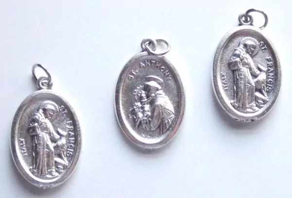 For Your Pet - SET OF THREE - St Francis & St Anthony Medals for Pets & Their People