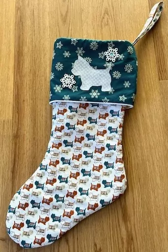 Terrier Christmas Stocking