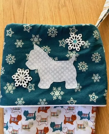Terrier Christmas Stocking - Image 2