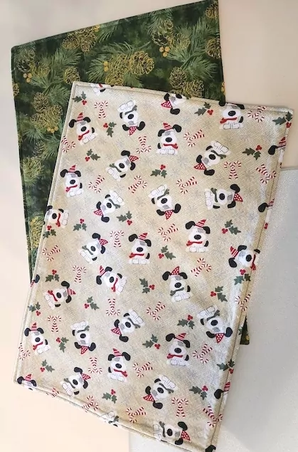 Doggie-themed Holiday Placemats